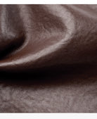 Close-up of brown leather texture